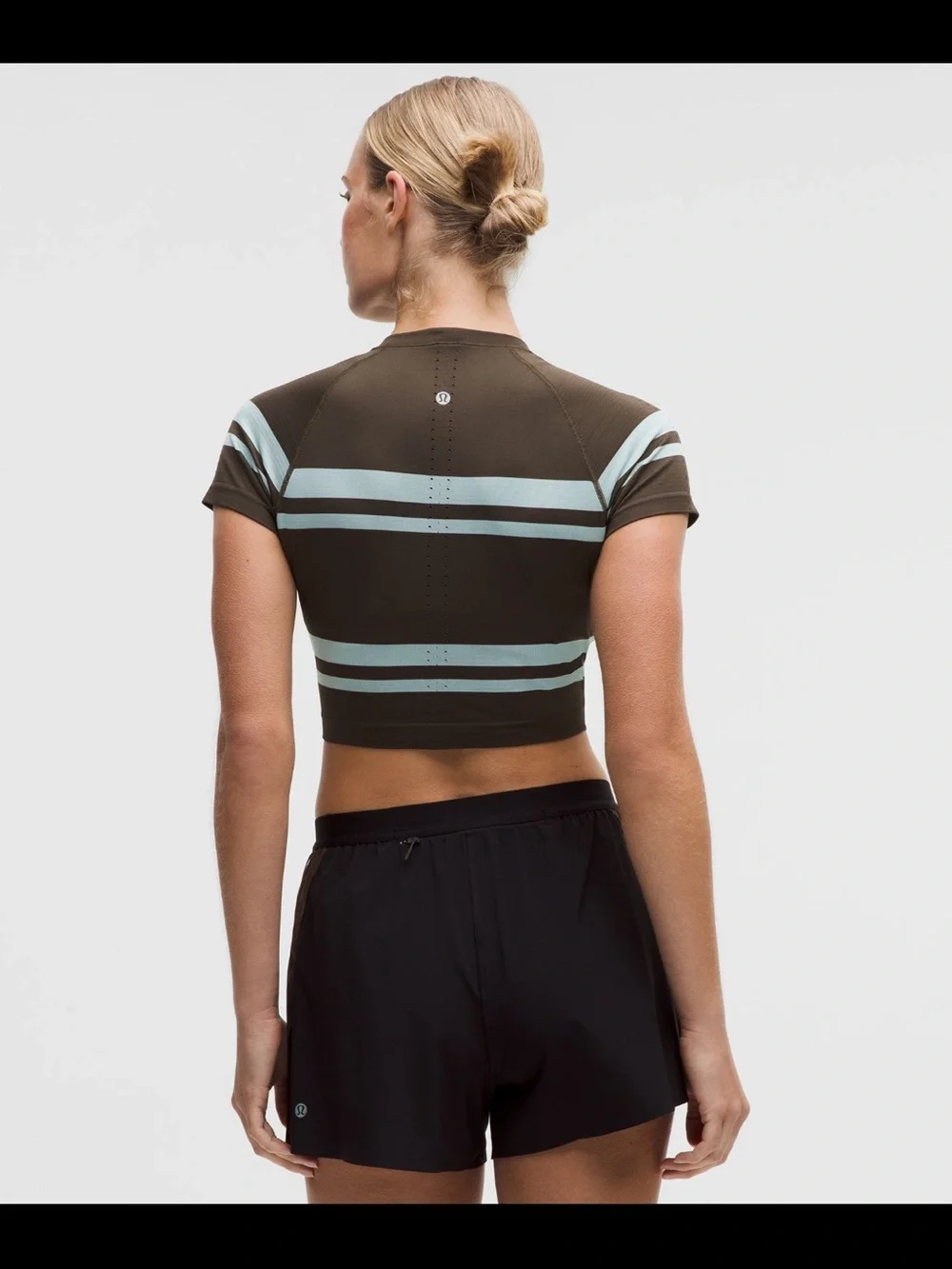 Lululemon Swiftly Tech Cropped Short-Sleeve Shirt